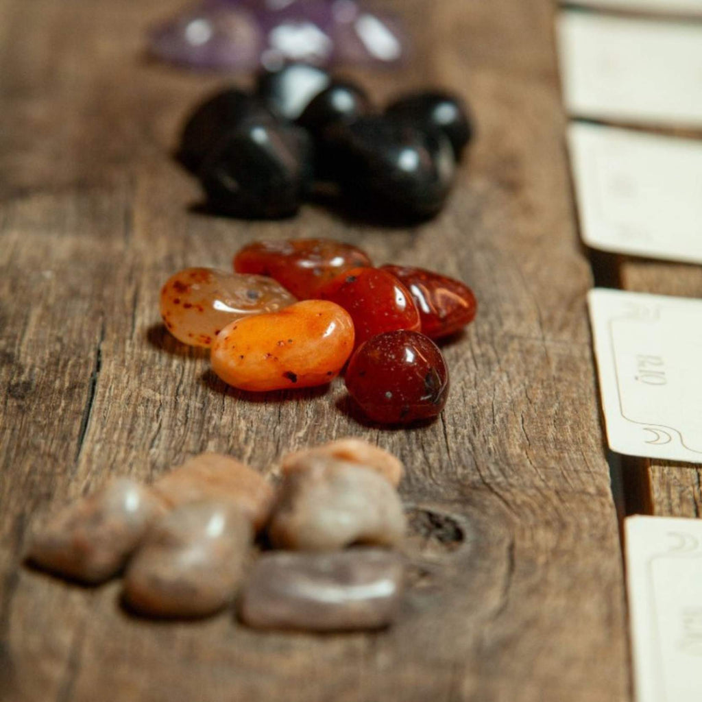 Les Oracles d'Ora - Kit Cartes de lithothérapie + Pierres