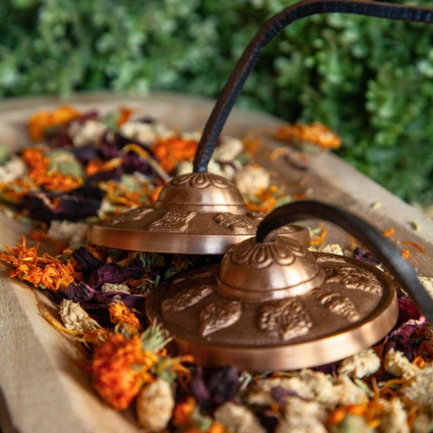 Tingshas - Cymbales tibétaines