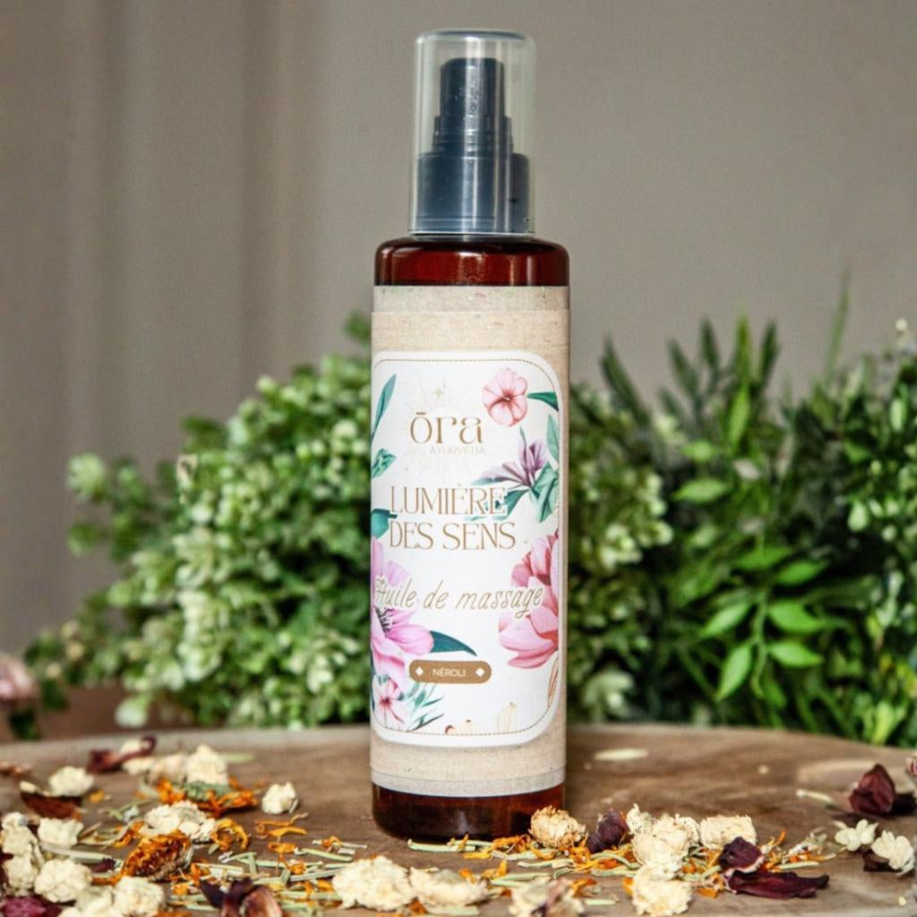 Huile de massage