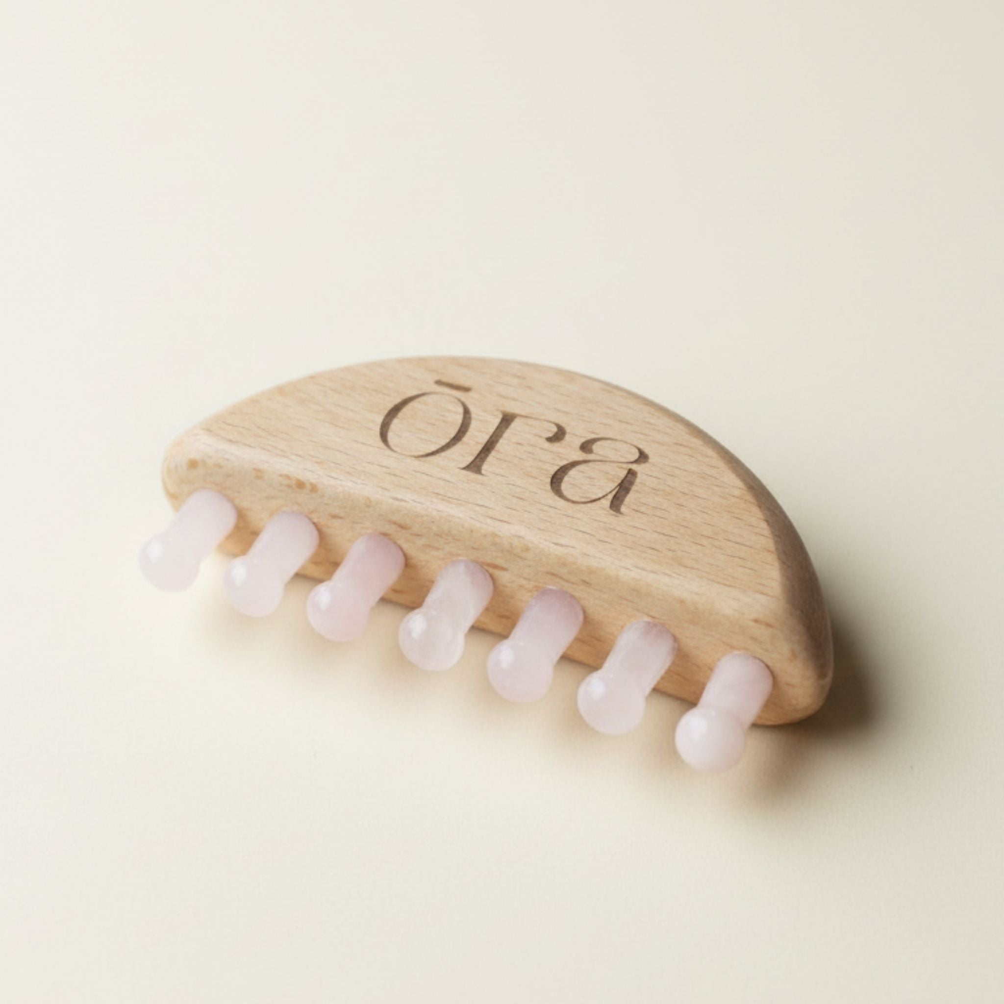 Peigne de massage méridiens - Pierre naturelle